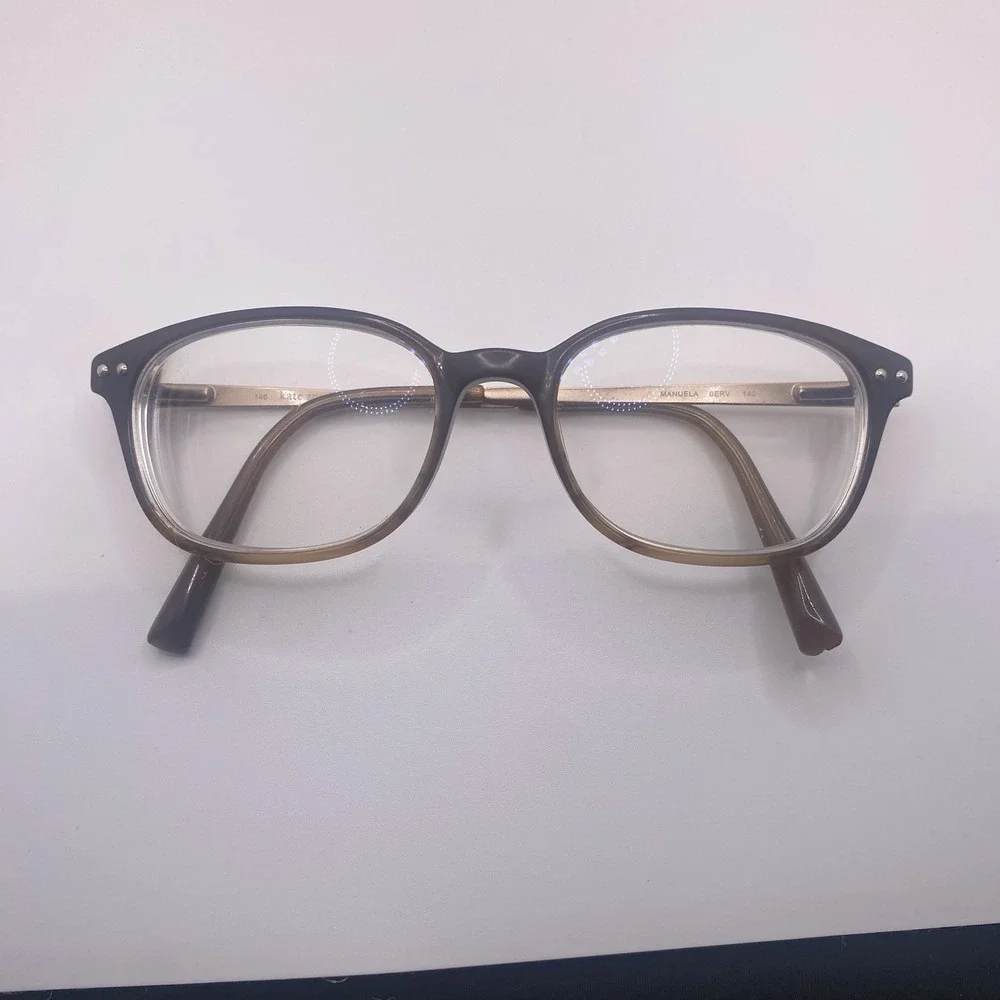 Kate Spade Eyeglasses Women FRAME ONLY Manuela 0ERV 48-17-140 Tortoise Gold 756